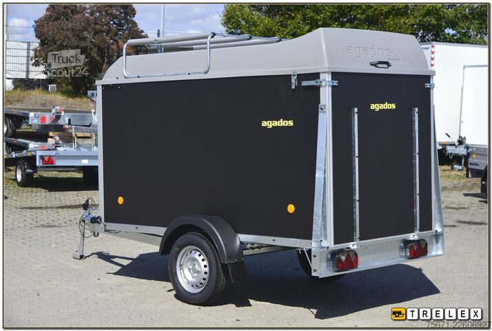 Rimorchio per auto Agados VZ26-O N1 750 kg Rampe und Deckel