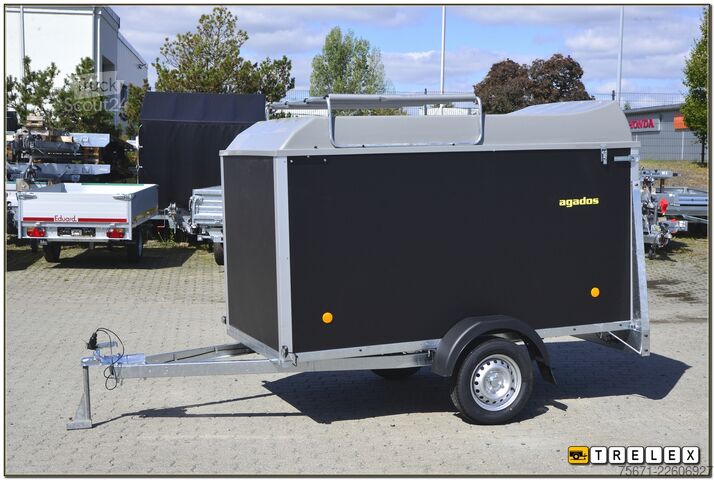 Rimorchio per auto Agados VZ26-O N1 750 kg Rampe und Deckel