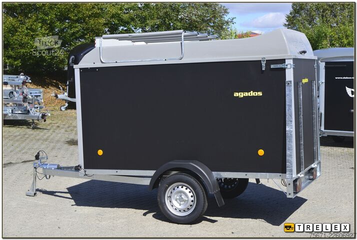 Rimorchio per auto Agados VZ26-O N1 750 kg Rampe und Deckel