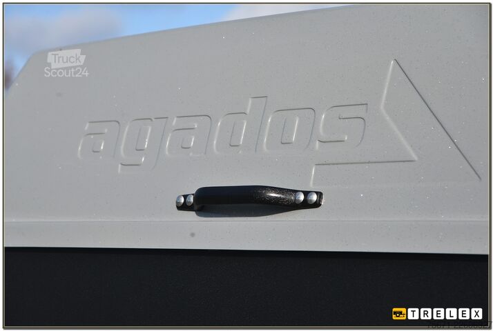Rimorchio per auto Agados VZ26-O N1 750 kg Rampe und Deckel