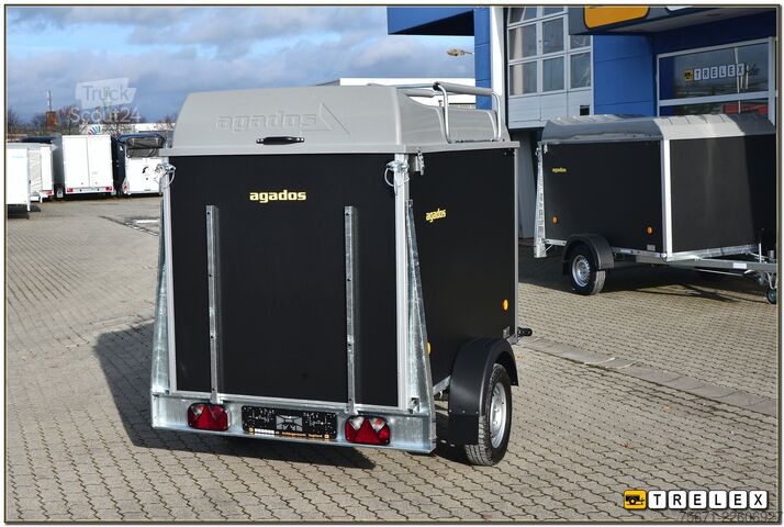 Rimorchio per auto Agados VZ26-O N1 750 kg Rampe und Deckel