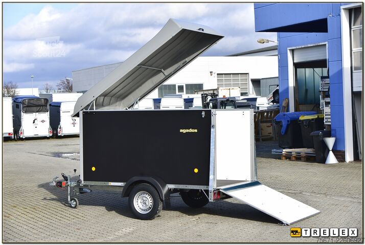 Rimorchio per auto Agados VZ26-O N1 750 kg Rampe und Deckel