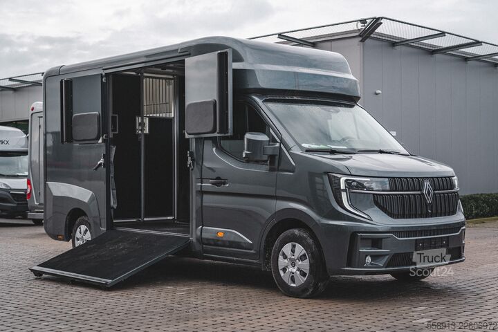 Hevostenkuljetusauto BERTON SINGLE CABIN RENAULT MASTER STALLION LAYOUT
