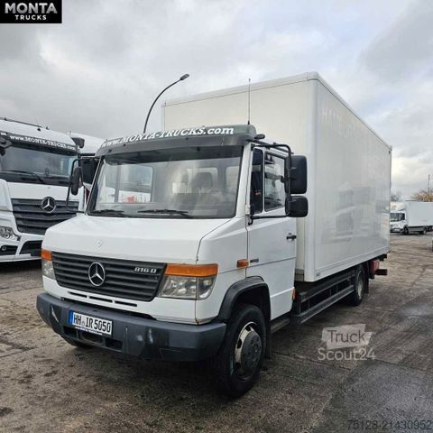 Kasa kamyoneti MERCEDES-BENZ 816 D Vario, Koffer, LBW, Vermietung!