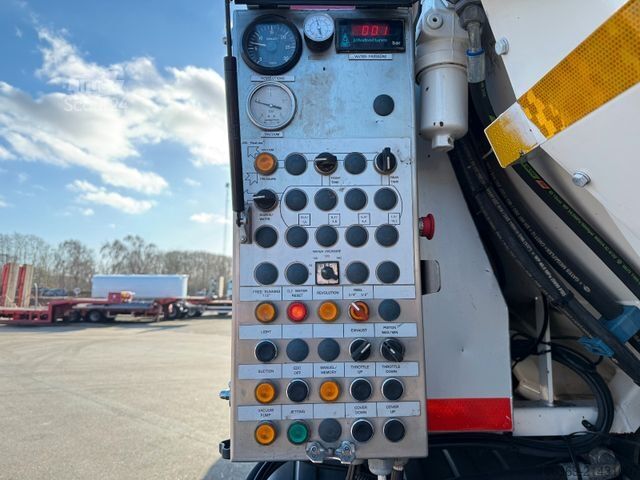 Vakumlu tank kamyonu SCANIA P360 6x4 Hvidtved Larsen Flexline 312 Euro 6