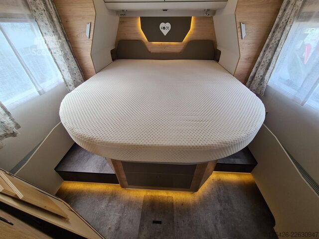 Entegre karavan DETHLEFFS Esprit I 7150-2 DBM *Hubstützen*Luftfeder*4.8 t*