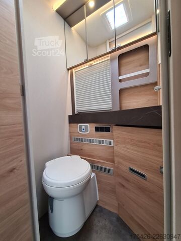 Entegre karavan DETHLEFFS Esprit I 7150-2 DBM *Hubstützen*Luftfeder*4.8 t*
