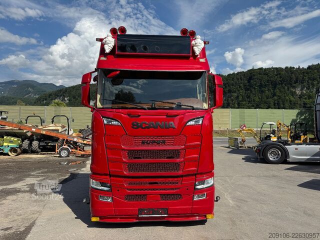 Štandardný ťahač SCANIA S 650 V8 Retarder Full Air Top Zustand