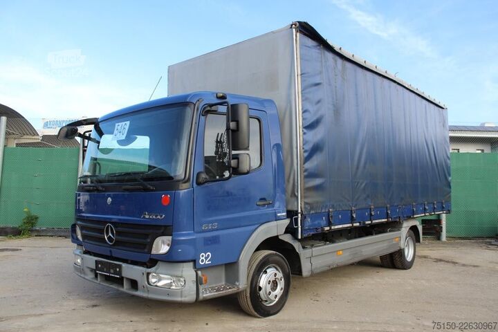 Kombiniran vozilo s ponjavo MERCEDES-BENZ 813 4x2 BB - kein 816, 818 Nr.: 546