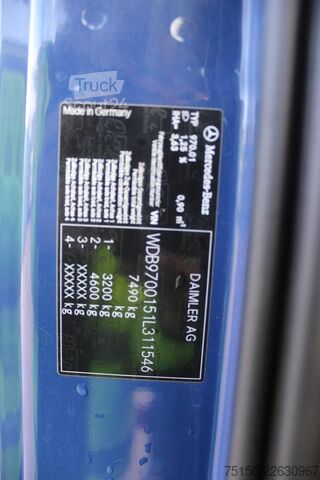 Kombiniran vozilo s ponjavo MERCEDES-BENZ 813 4x2 BB - kein 816, 818 Nr.: 546