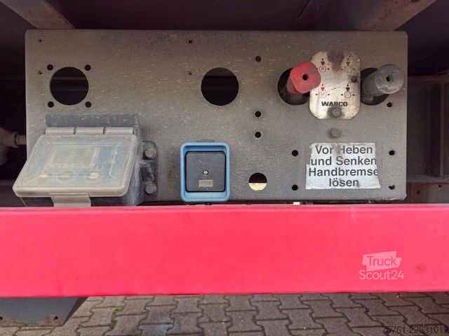 Åben trailer med presenning SPIER ZGL 290 Hochgekuppelt