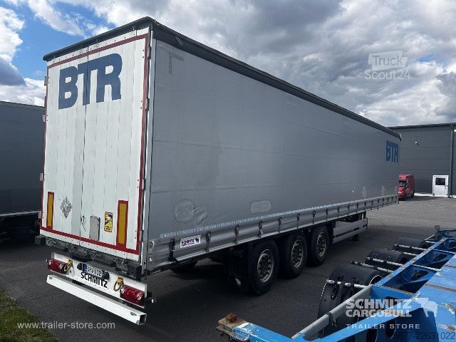Åben sættevogn med presenning Schmitz Cargobull Curtainsider Standard
