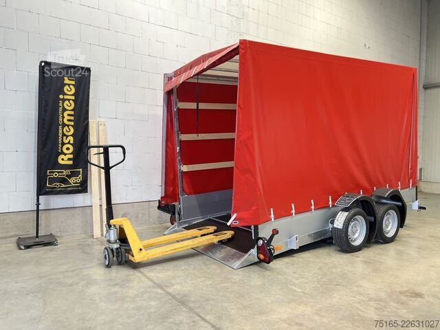 Nedsænkningstrailer Vezeko Husky FB B 35.35 Plane Absenker