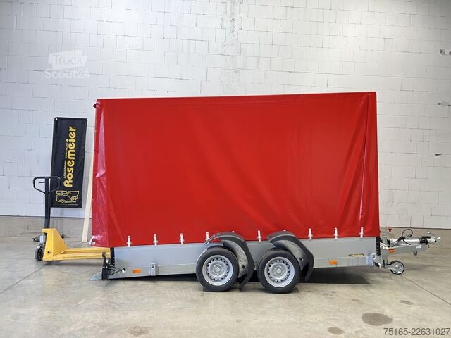 Nedsænkningstrailer Vezeko Husky FB B 35.35 Plane Absenker