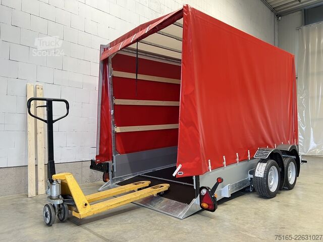 Nedsænkningstrailer Vezeko Husky FB B 35.35 Plane Absenker