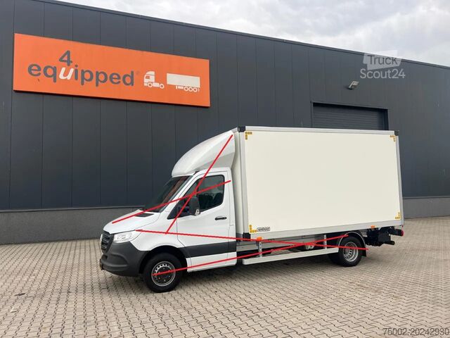 Caroserie tip cutie JEGGER UNUSED CLOSED BOX + DAUTEL TAILLIFT (750KG)