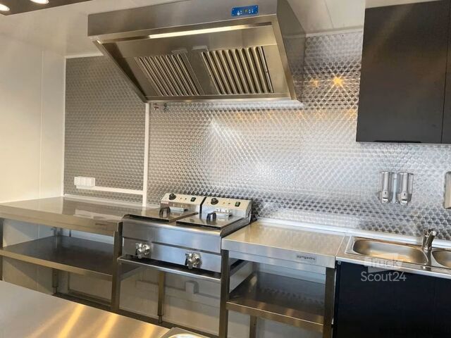 Remorque de vente Grillwagen, Imbissanhänger, Imbisswagen!