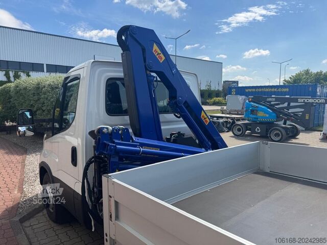 Camion cu macara mobilă Iveco Daily 70C18 Kran Hyva Pritsche 5 m