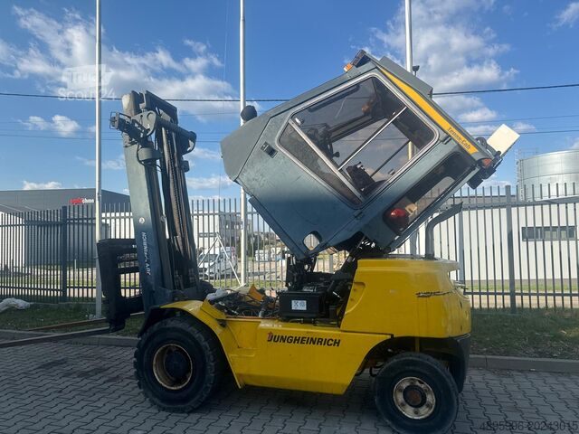 4 tekerlekli forklift Jungheinrich DFG45/Positioner+sideshift/Air condition