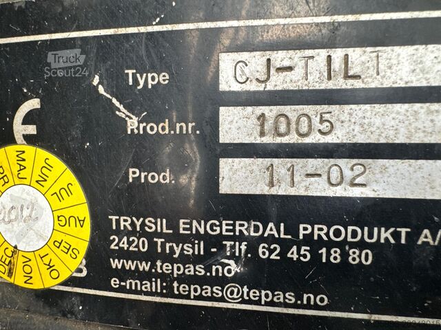 4 tekerlekli forklift Jungheinrich DFG45/Positioner+sideshift/Air condition