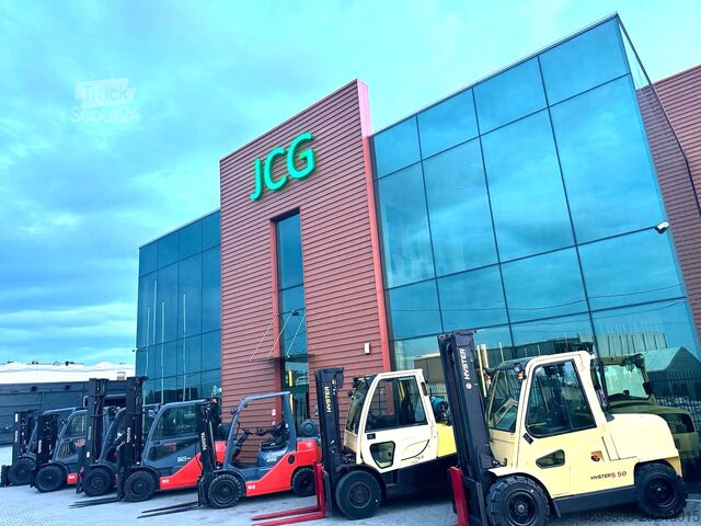 4 tekerlekli forklift Jungheinrich DFG45/Positioner+sideshift/Air condition