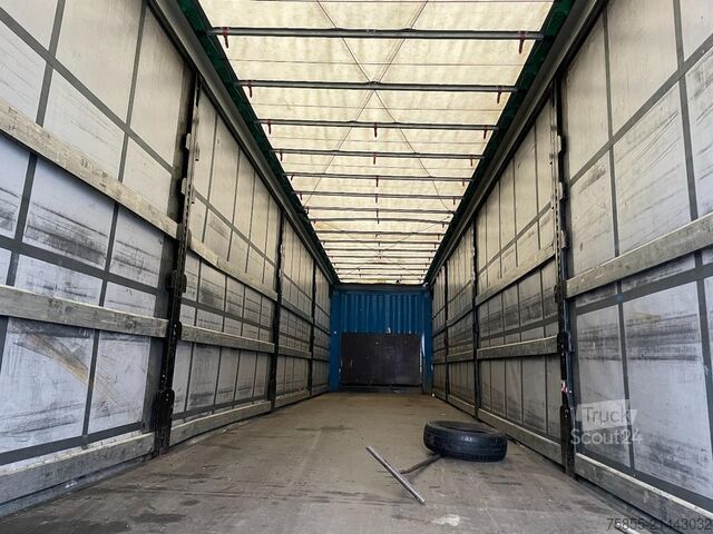 Bīdāmie tentiņi Krone N/A Curtainside / Liftaxle / 2T D`Hollandia Lif...