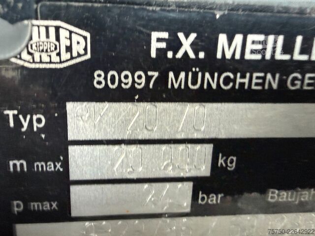 Autre MERCEDES-BENZ Actros 2541 6x2 MP 3 Meiller RK 20.70