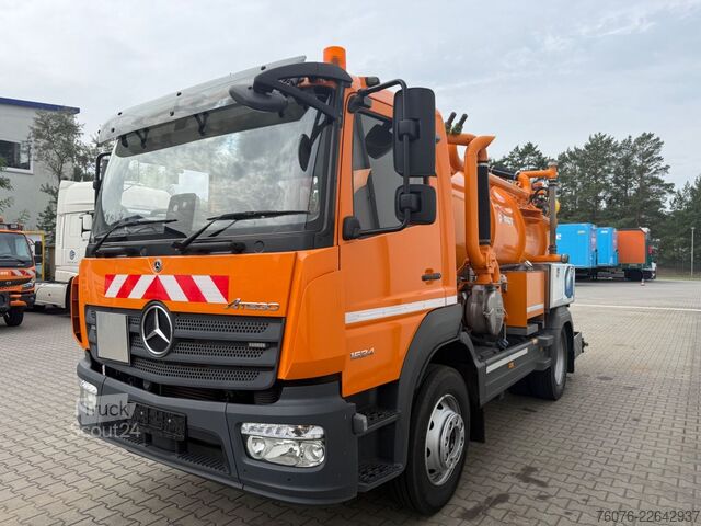 Вакуумний автоцистерна MERCEDES-BENZ Atego 1624 Kombi Spüler 6500 L