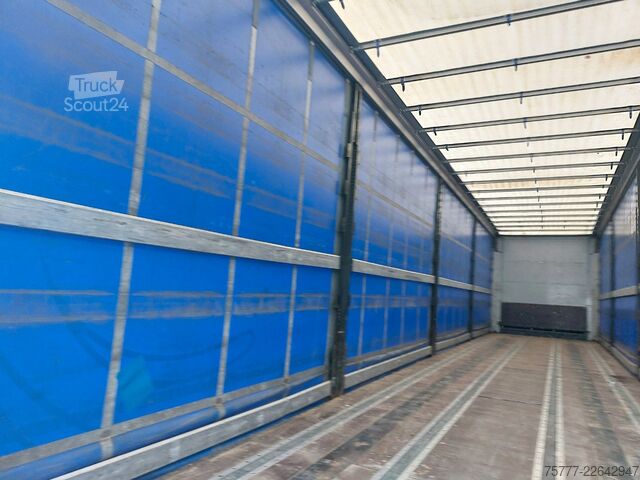 مقطورة نصفية مفتوحة مع قماش مشمع KRONE SD Paper Liner-BPW-Alu-Edscha