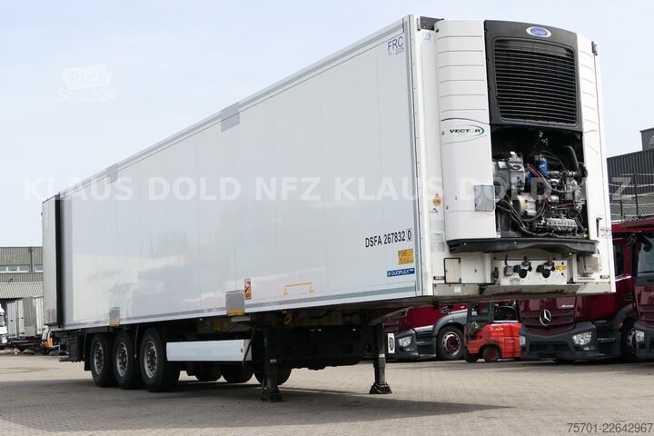 Chladený náves KRONE SD Kühlkoffer Liftachse Carrier Doppelstock