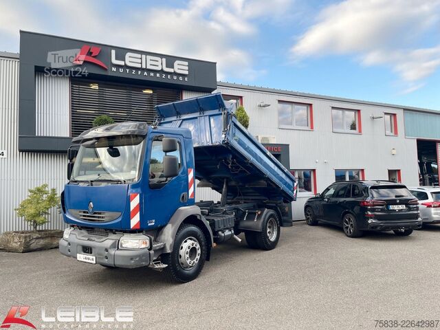 شاحنة قلابة ثلاثية الجوانب RENAULT Midlum 270 DXI *Meiller-Kipper*E5 EEV*