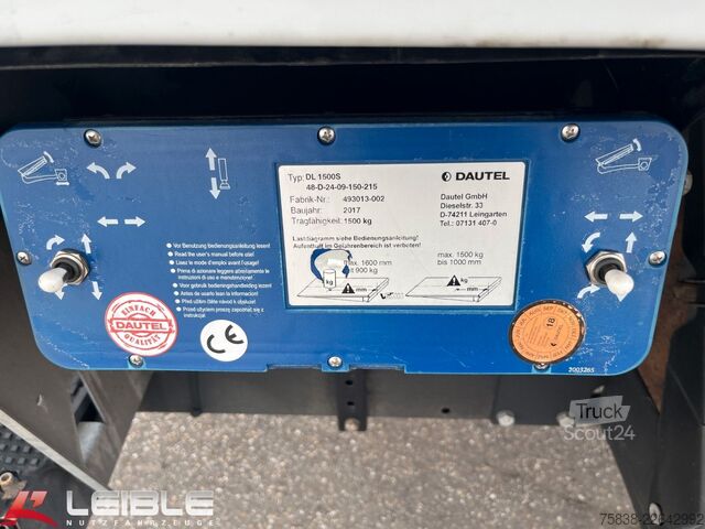 LKW mit Kofferaufbau MERCEDES-BENZ Antos 1832* Koffer-LKW*Dautel LBW*Rufa Aufbau*
