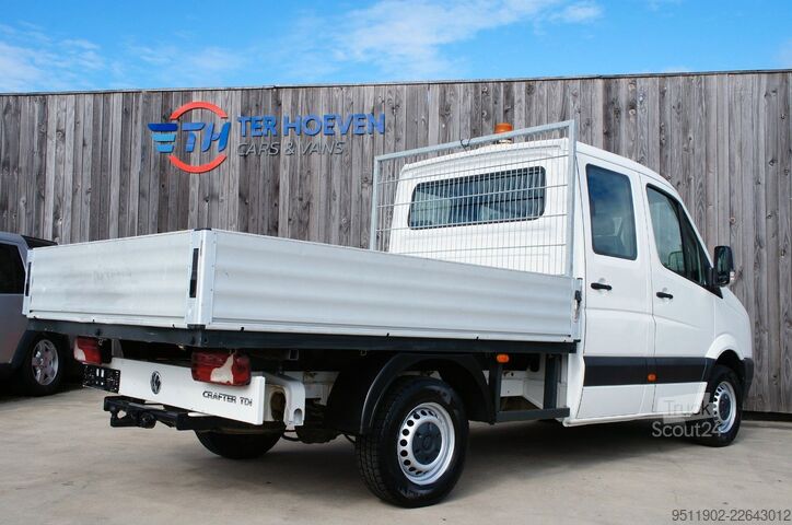 Pick-up bestelwagen VW Crafter 2.0 TDi Doka Pritsche Klima AHK 80KW Eu5
