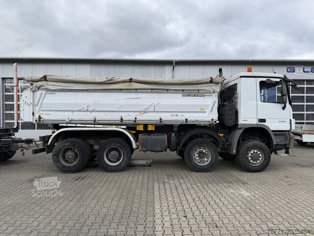 Savivartis Mercedes-Benz ACTROS 4144 8x6 EURO5 WYWROTKA TRÓJSTRONNA Z BO...