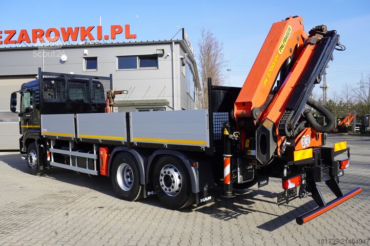 Бортовий із краном MAN TGS 26.460 6x2 E6 / Palfinger 27001-EH B