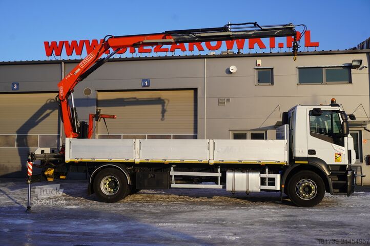 Бортовий із краном Iveco Stralis 19.310 4x2 E6 / 100 tho. km!