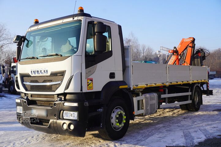 Бортовий із краном Iveco Stralis 19.310 4x2 E6 / 100 tho. km!