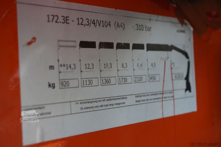 Бортовий із краном Renault C380 Comfort 6x4 / Atlas 172.3E crane