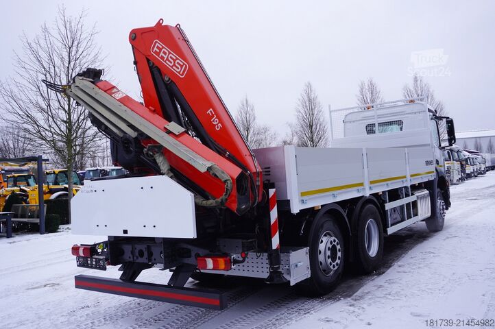 Бортовий із краном Mercedes-Benz Arocs 2536 6x2 E6 / Fassi F195A.0.23 / r