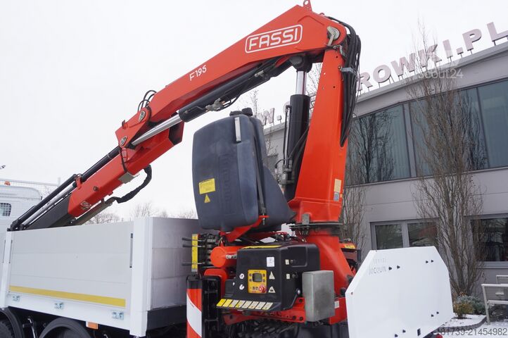 Бортовий із краном Mercedes-Benz Arocs 2536 6x2 E6 / Fassi F195A.0.23 / r