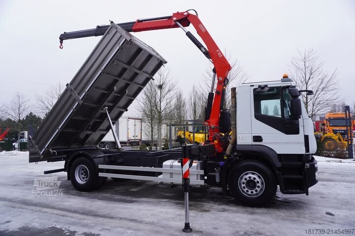 Basculante trilateral Iveco Stralis 19.310 E6 4x2 / Fassi F155A.0.22