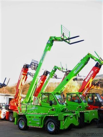 Teleskopický manipulátor Merlo P 40.14 TURBO - 4x4x4 - 14m / 4t. *KLIMA