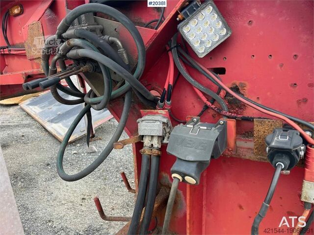 Cărucior Hafo cu 3 axe pentru puțuri etc. Hafo 3 axle Well trolley ect