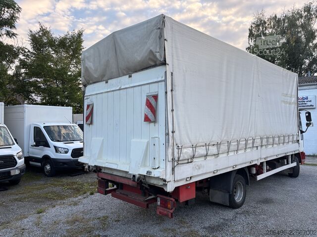 Plattewagen met zeil Iveco Euro Cargo 75 E 14 BB