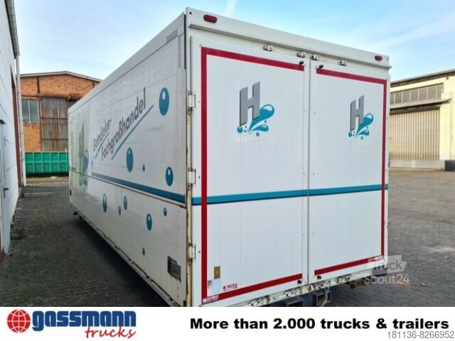 Camion caisson Orten Schwenkwandaufbau, Stapleraufnahme, mehrmals