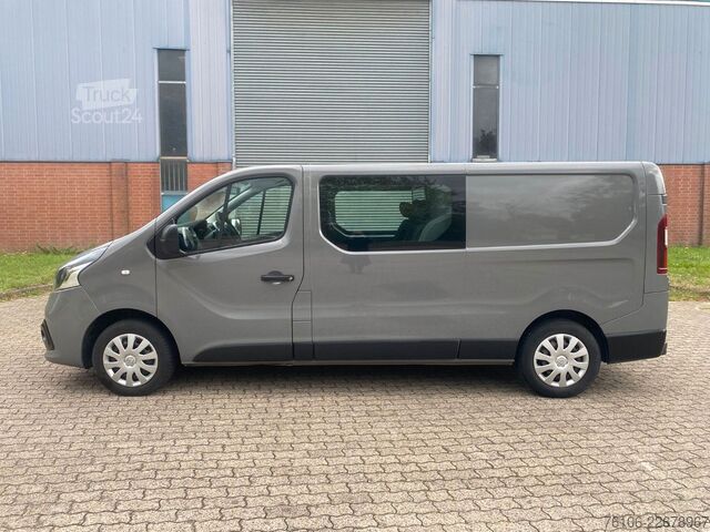 Furgão de painéis RENAULT Trafic Kastenwagen Doppelkabine  *Ahk*Pdc*Klima*