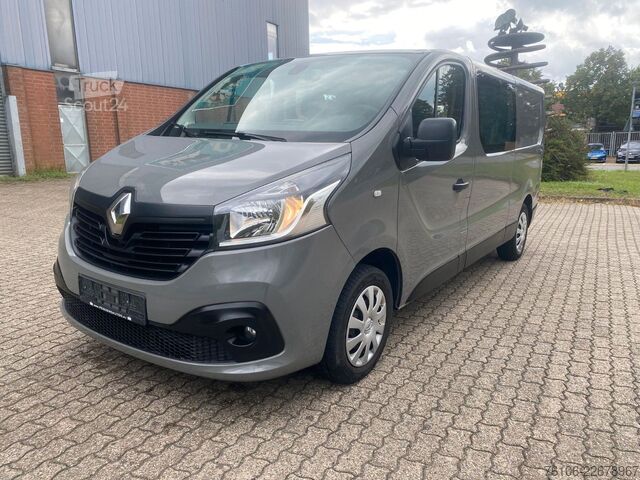 Furgão de painéis RENAULT Trafic Kastenwagen Doppelkabine  *Ahk*Pdc*Klima*