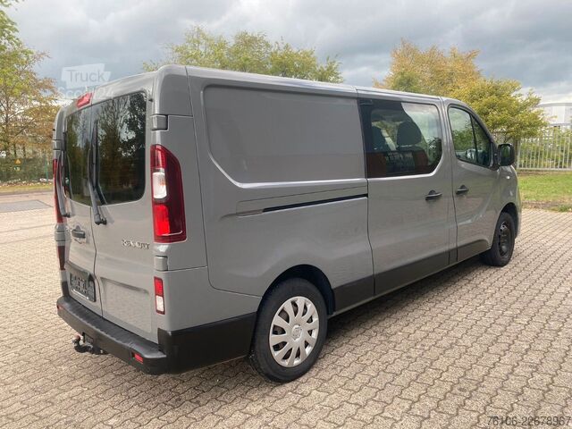 Furgão de painéis RENAULT Trafic Kastenwagen Doppelkabine  *Ahk*Pdc*Klima*