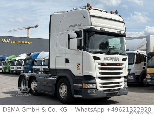 Tracteur routier standard SCANIA R450*Retarder*Lenk+Lift*Klima*Navi*Standklima*