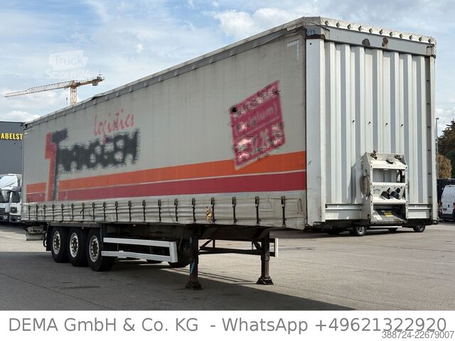 Open oplegger met zeil KRONE SD*Vollluft*Edschaverdeck*Scheibenbremsen*ALU*